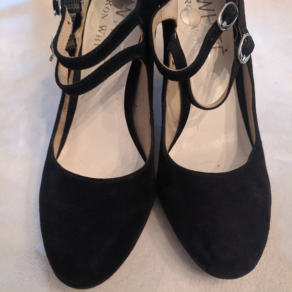 Ron White Black Carlee Suede Mary Jane 7 US - Picture 4 of 7